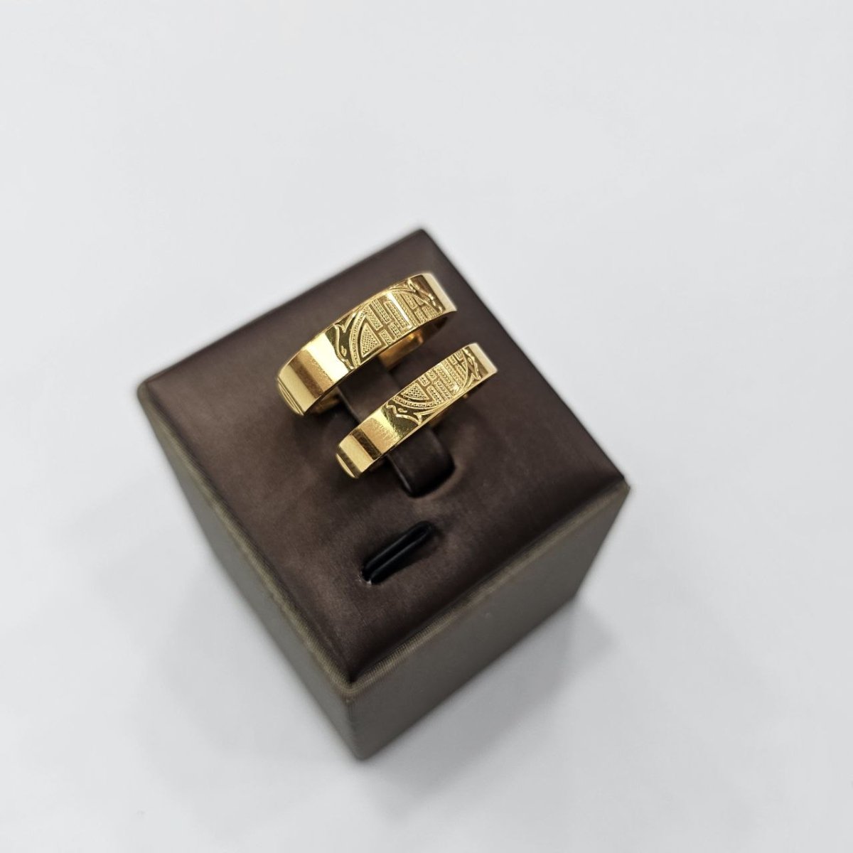 24k / 999 Gold Couple Ring V18 by Best Gold Shop - Best Gold Shop 24k gold 24k Gold Ring 999 gold Rings