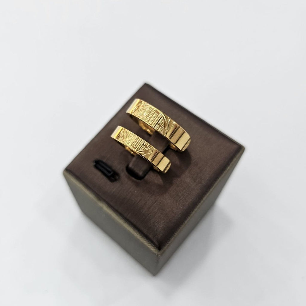 24k / 999 Gold Couple Ring V18 by Best Gold Shop - Best Gold Shop 24k gold 24k Gold Ring 999 gold Rings
