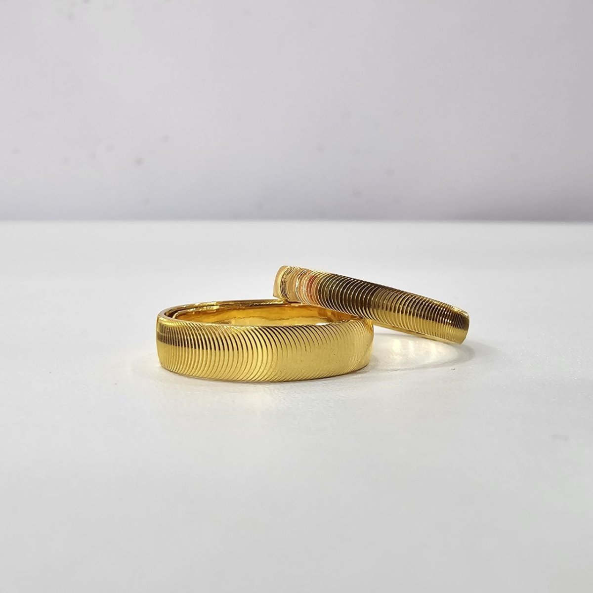 24k / 999 Gold Couple Ring V20 by Best Gold Shop - Best Gold Shop 24k gold 24k Gold Ring 999 gold Rings