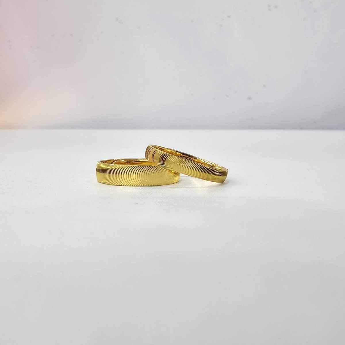 24k / 999 Gold Couple Ring V20 by Best Gold Shop - Best Gold Shop 24k gold 24k Gold Ring 999 gold Rings