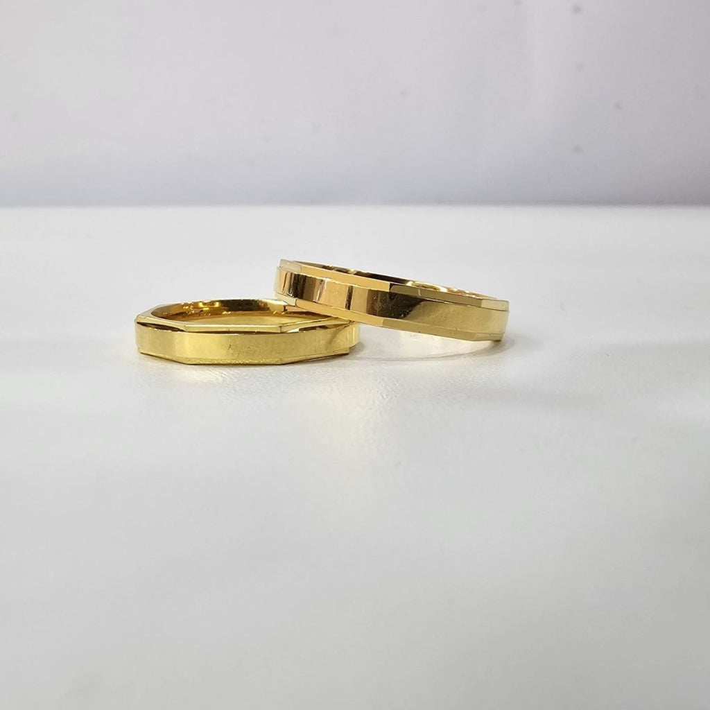 24k / 999 Gold Couple Ring V21 by Best Gold Shop (Copy) - Best Gold Shop 24k gold 24k Gold Ring 999 gold Rings