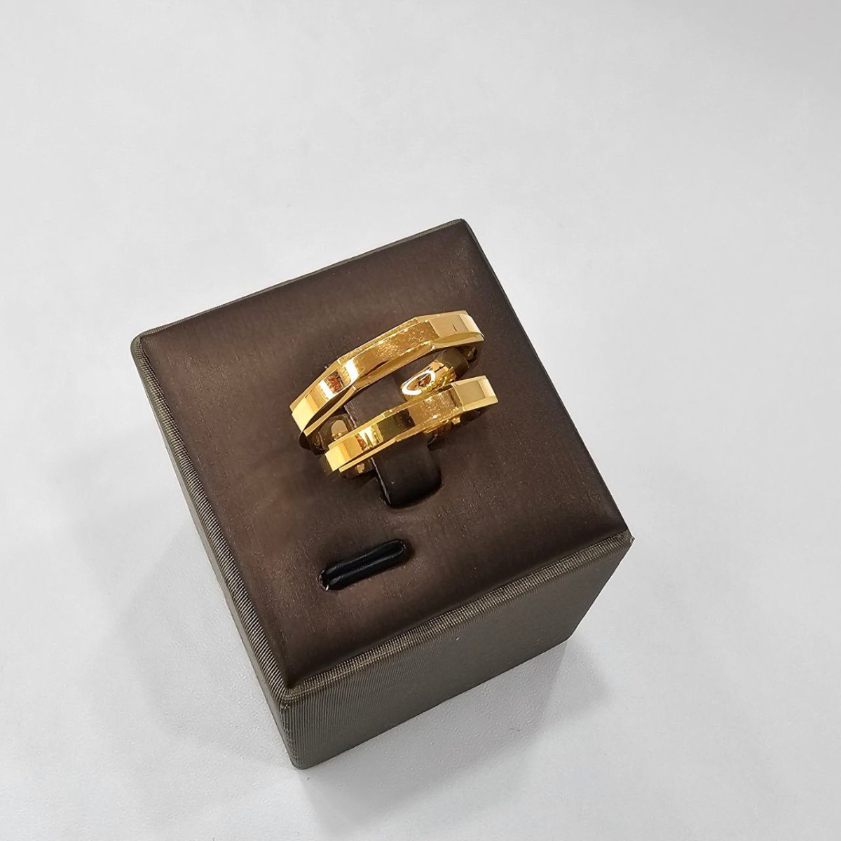 24k / 999 Gold Couple Ring V21 by Best Gold Shop (Copy) - Best Gold Shop 24k gold 24k Gold Ring 999 gold Rings