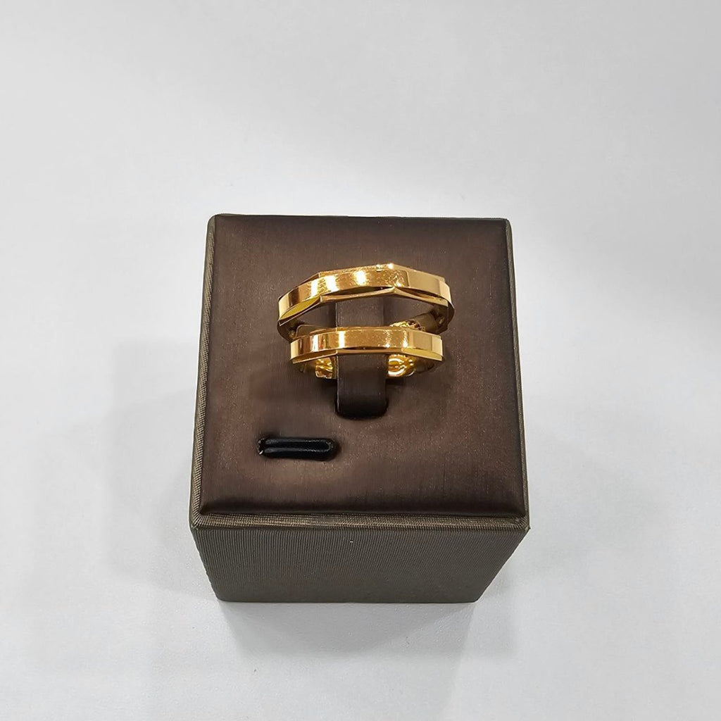 24k / 999 Gold Couple Ring V21 by Best Gold Shop (Copy) - Best Gold Shop 24k gold 24k Gold Ring 999 gold Rings