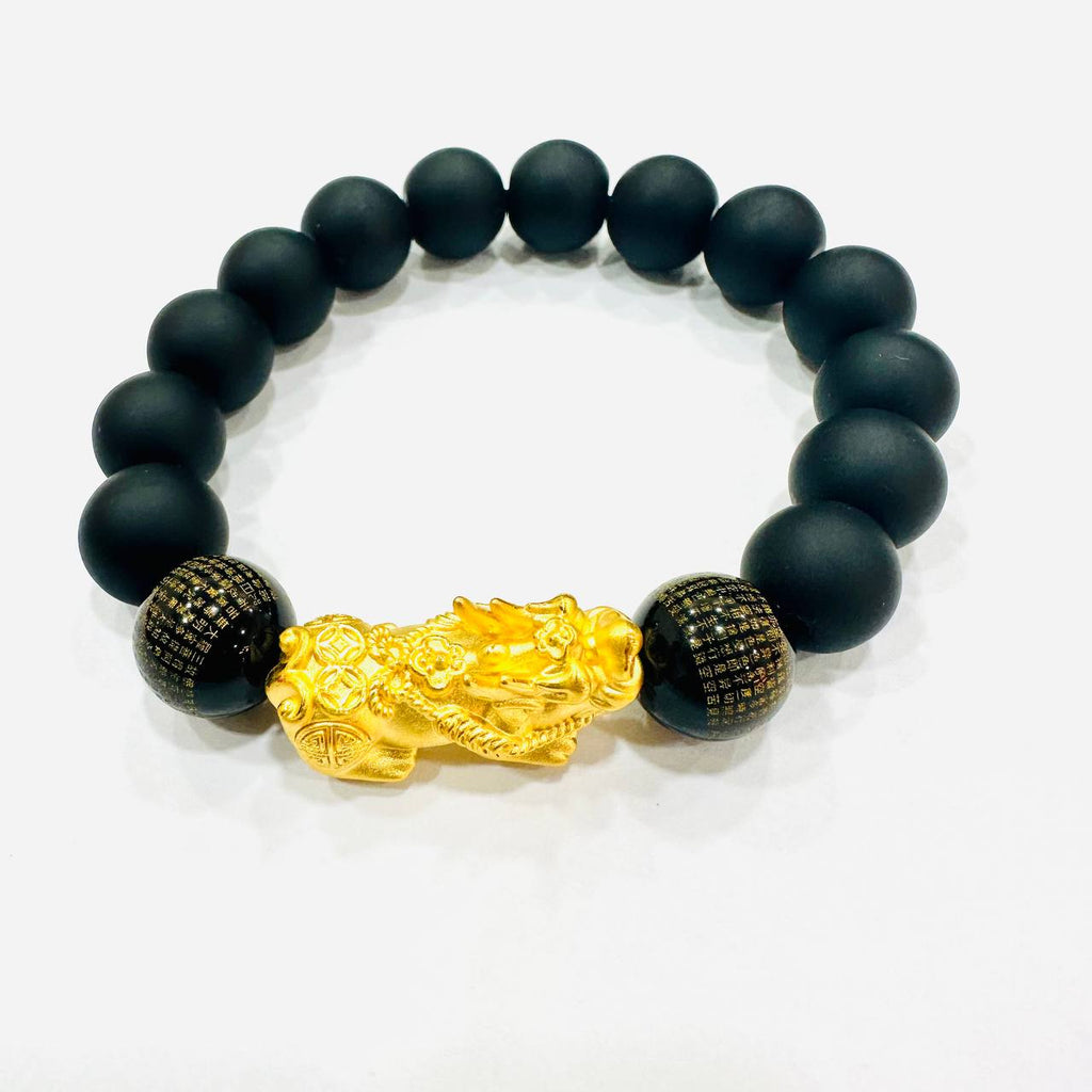 24k / 999 Gold Pixiu Bracelet - Best Gold Shop 24k gold 24k gold bracelet 24k Gold Charm 999 gold