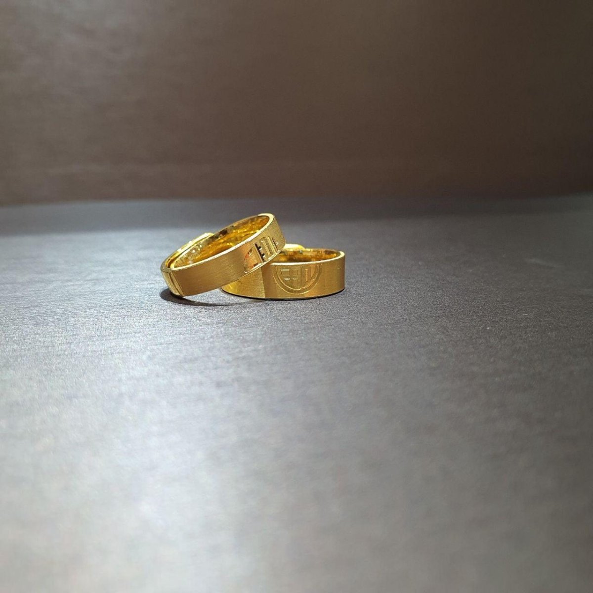 24k / 999 Gold Prosperity Couple Ring Adjustable - Best Gold Shop 24k gold 24k Gold Ring 999 gold Rings