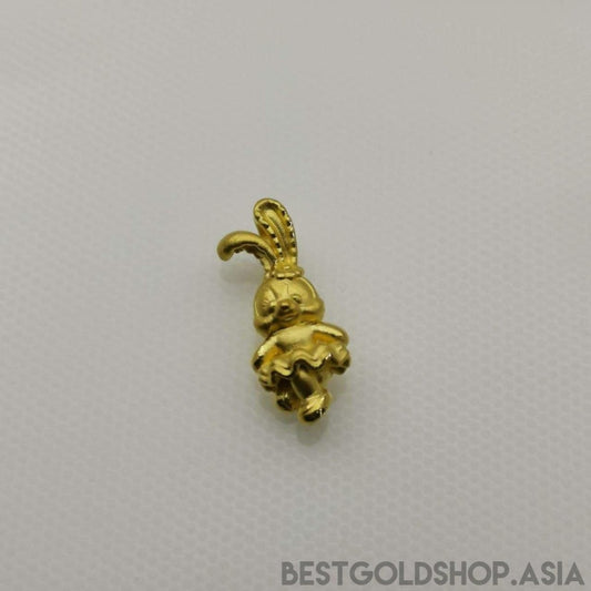 24k / 999 Gold Rabbit Pendant - Best Gold Shop 22k gold 22k gold pendant 916 gold 999 gold