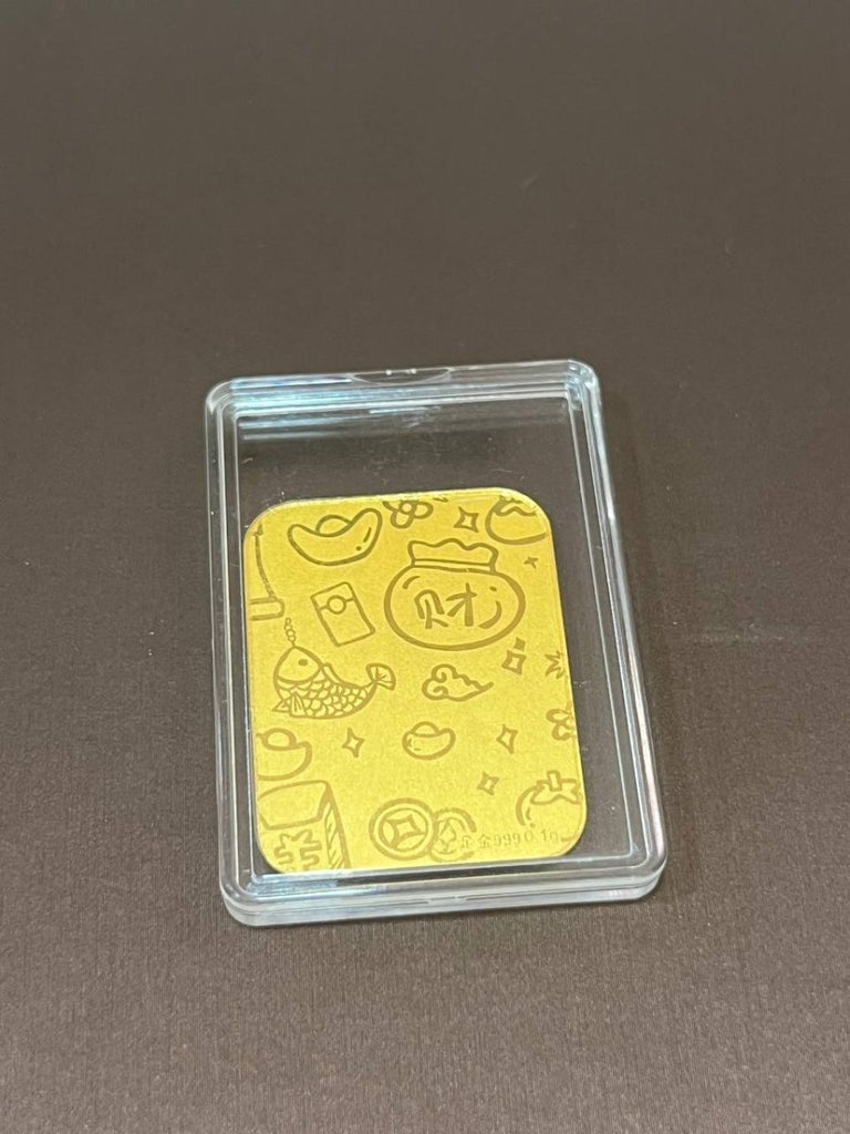 24k / 999 Prosperity Gold Phone Sticker - Best Gold Shop 24k gold 999 gold new 999 gold