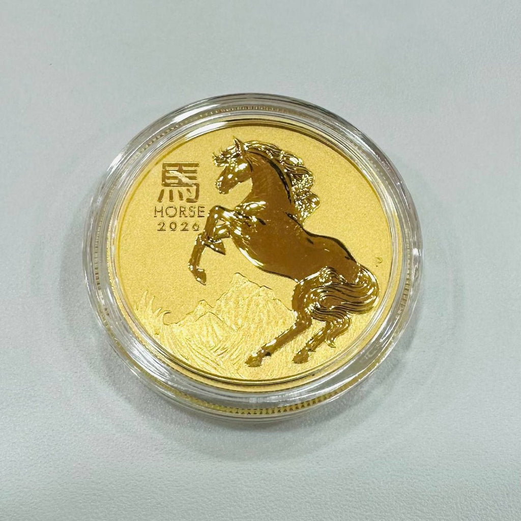 24k / 9999 Gold Lunar Horse Bullion Coin - Best Gold Shop 24k gold 24k gold bar 999 gold bullion
