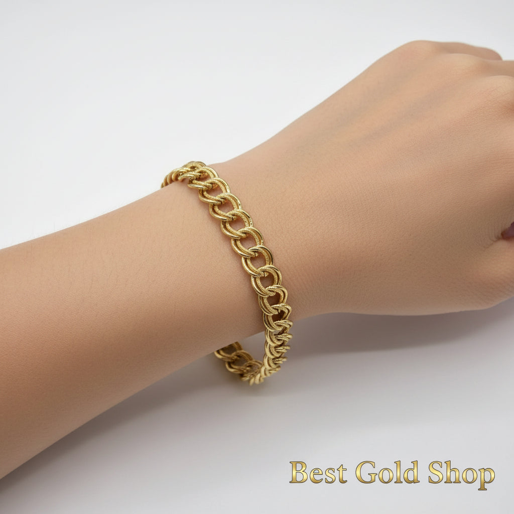 916 / 22k Gold Coconut Bracelet by Best Gold ShopBraceletsBest Gold Shop