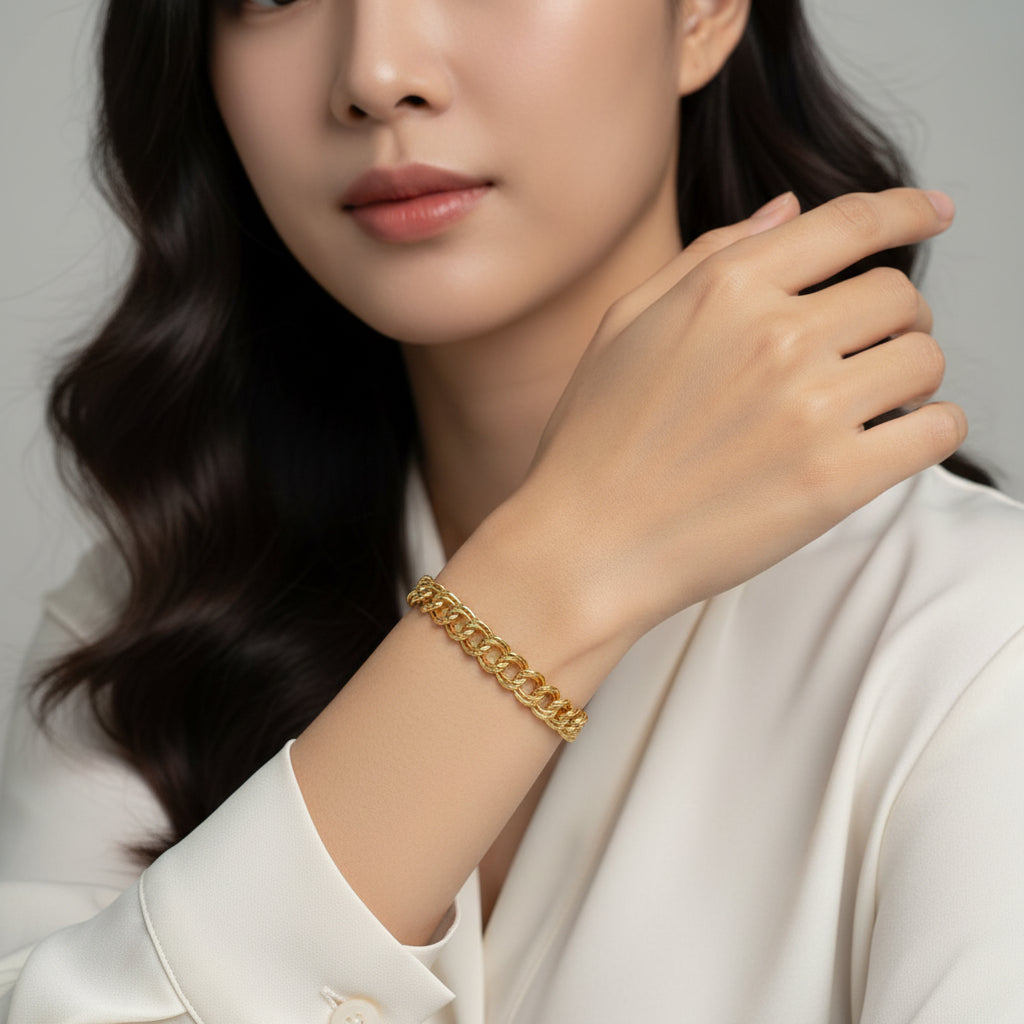 916 / 22k Gold Coconut Bracelet by Best Gold ShopBraceletsBest Gold Shop