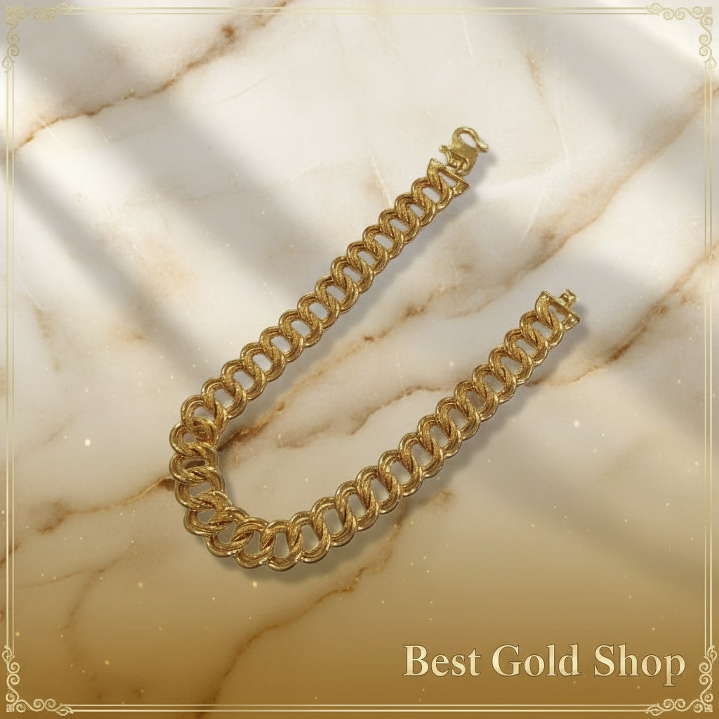 916 / 22k Gold Coconut Bracelet by Best Gold ShopBraceletsBest Gold Shop