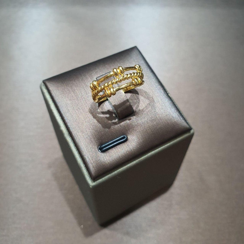 916 Gold Assorted Design Rings | Simple Elegant 22K Styles - View 22