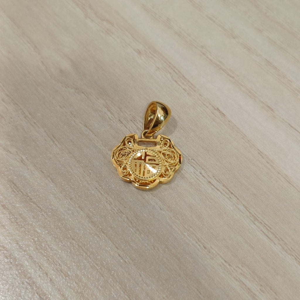 916 Gold baby lock pendant v3Charms & PendantsBest Gold Shop