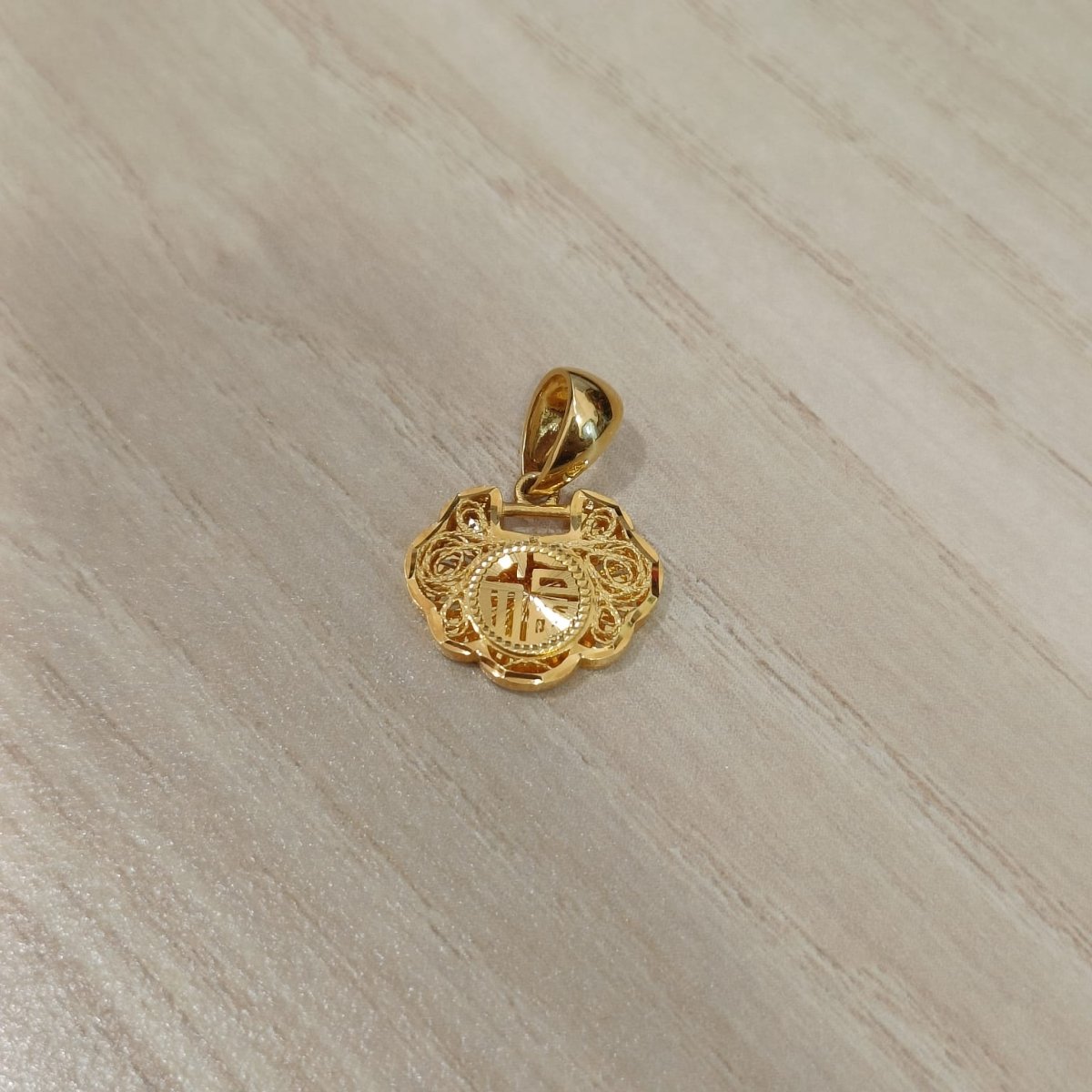 916 Gold baby lock pendant v3Charms & PendantsBest Gold Shop