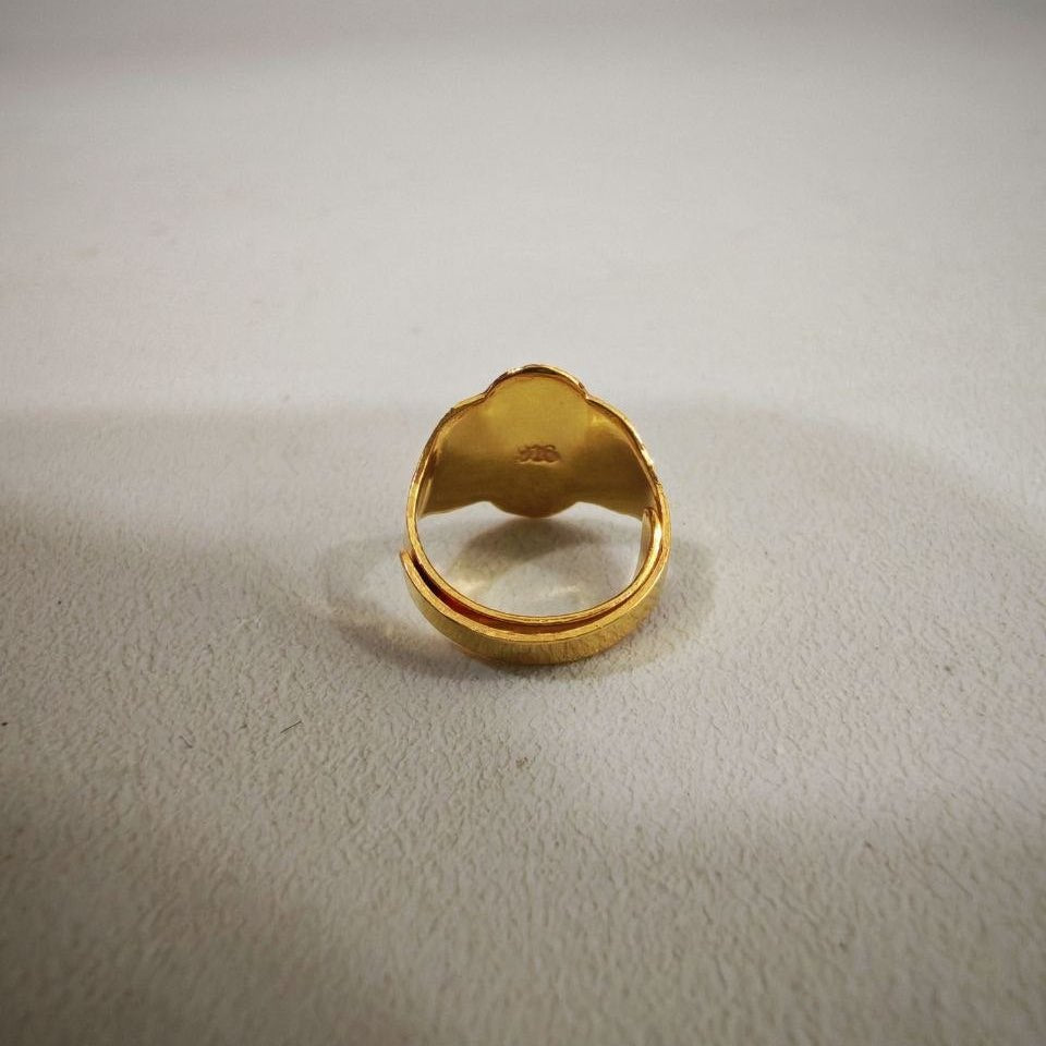 916 Gold Baby Ring Diamond cutting design new stockRingsBest Gold Shop