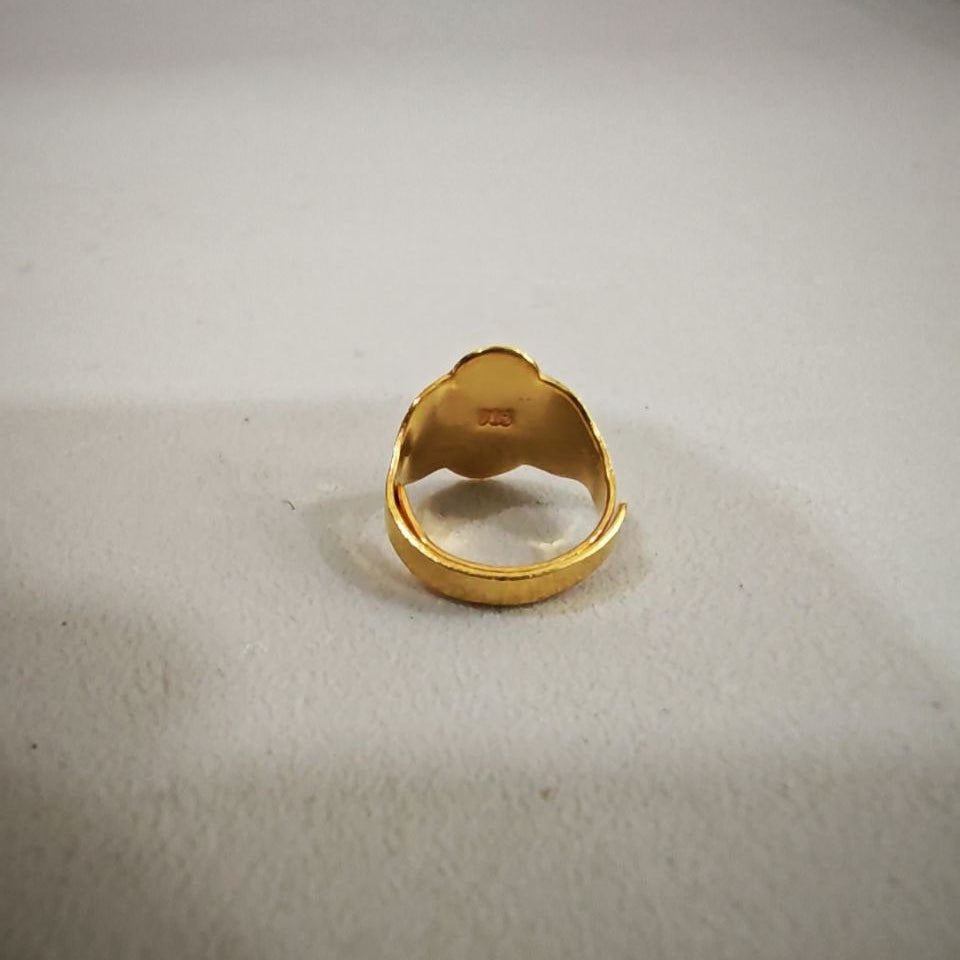 916 Gold Baby Ring Diamond cutting design new stockRingsBest Gold Shop