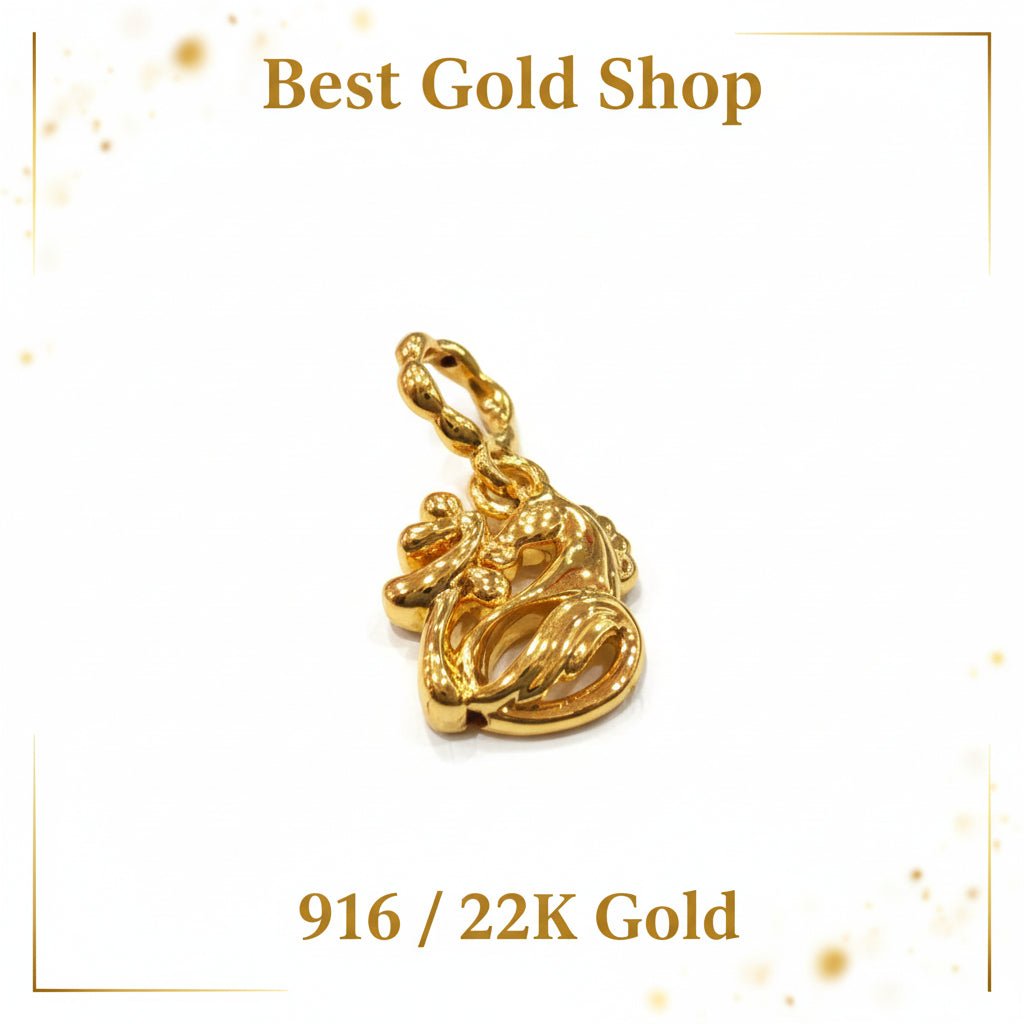916 Gold Different Design 0.13 to 0.25 grams Weight Pendants and CharmsCharms & PendantsBest Gold Shop