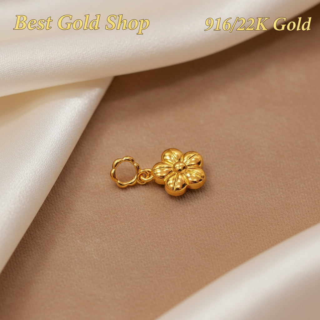 916 Gold Different Design 0.13 to 0.25 grams Weight Pendants and CharmsCharms & PendantsBest Gold Shop