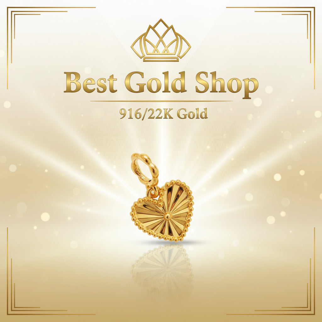 916 Gold Different Design 0.13 to 0.25 grams Weight Pendants and CharmsCharms & PendantsBest Gold Shop