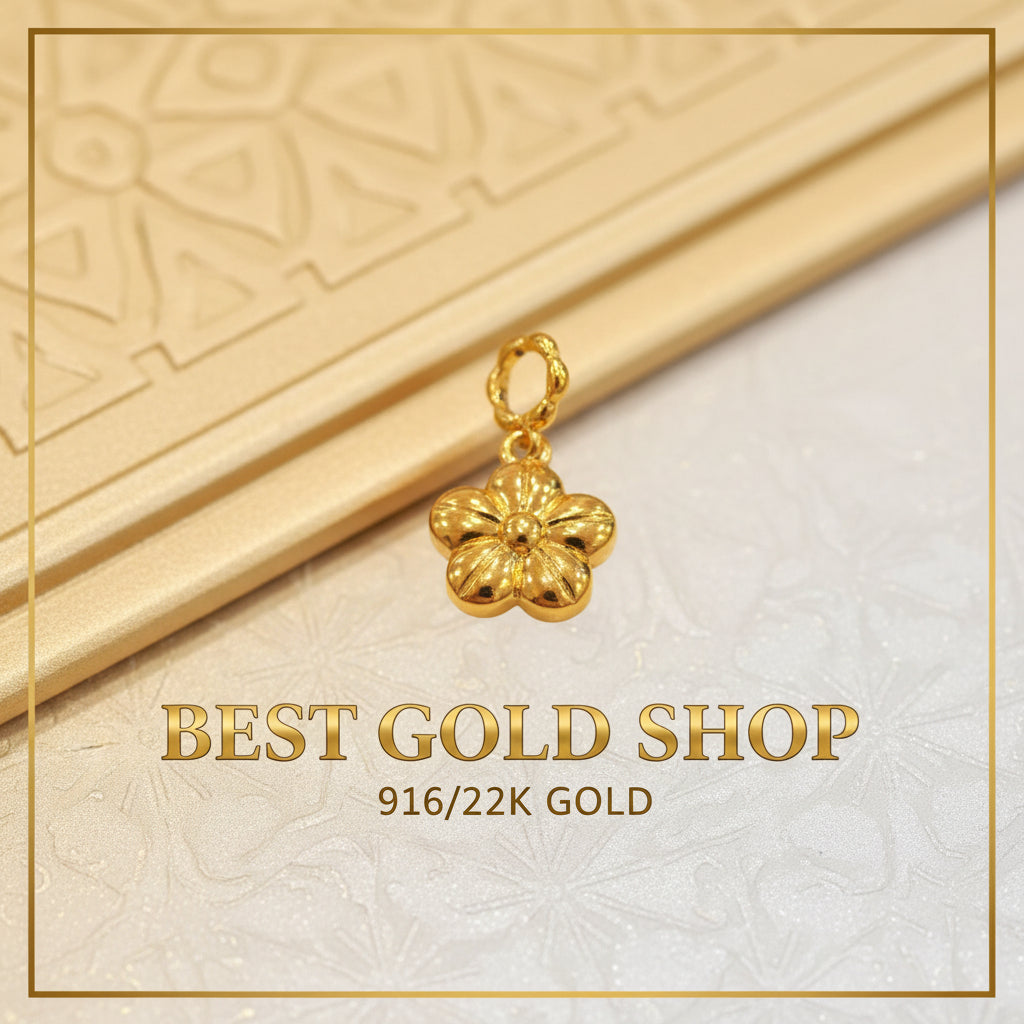 916 Gold Different Design 0.13 to 0.25 grams Weight Pendants and CharmsCharms & PendantsBest Gold Shop