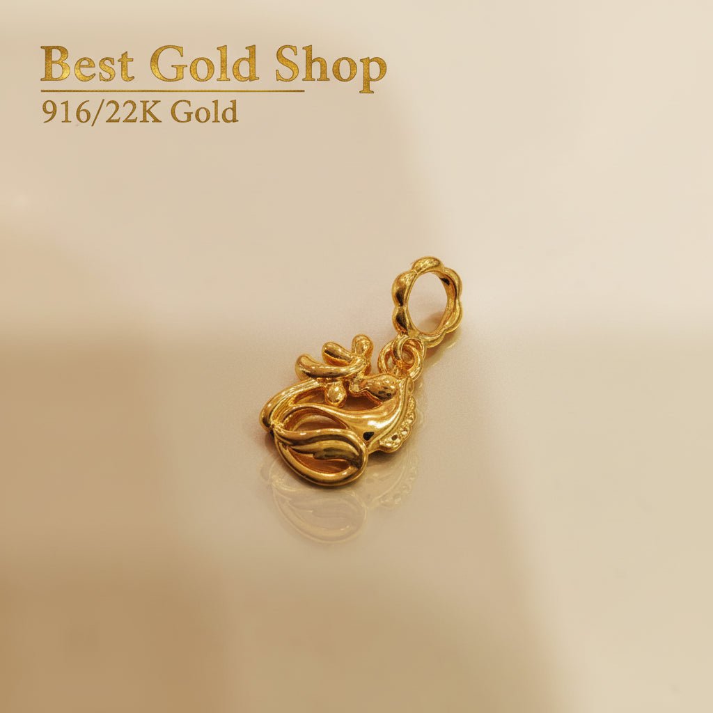 916 Gold Different Design 0.13 to 0.25 grams Weight Pendants and CharmsCharms & PendantsBest Gold Shop
