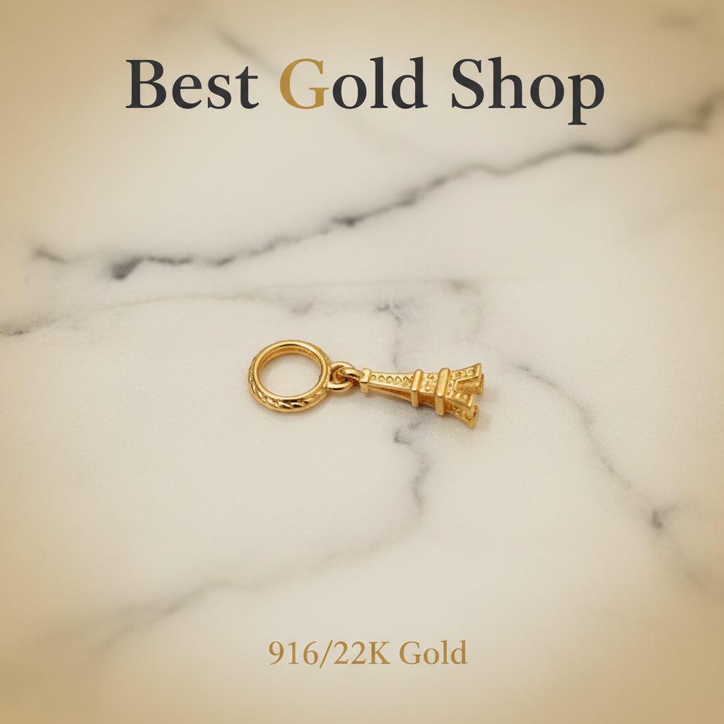 916 Gold Different Design 0.13 to 0.25 grams Weight Pendants and CharmsCharms & PendantsBest Gold Shop