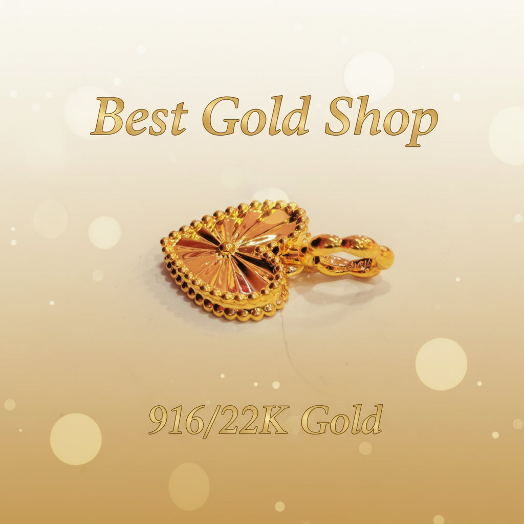916 Gold Different Design 0.13 to 0.25 grams Weight Pendants and CharmsCharms & PendantsBest Gold Shop