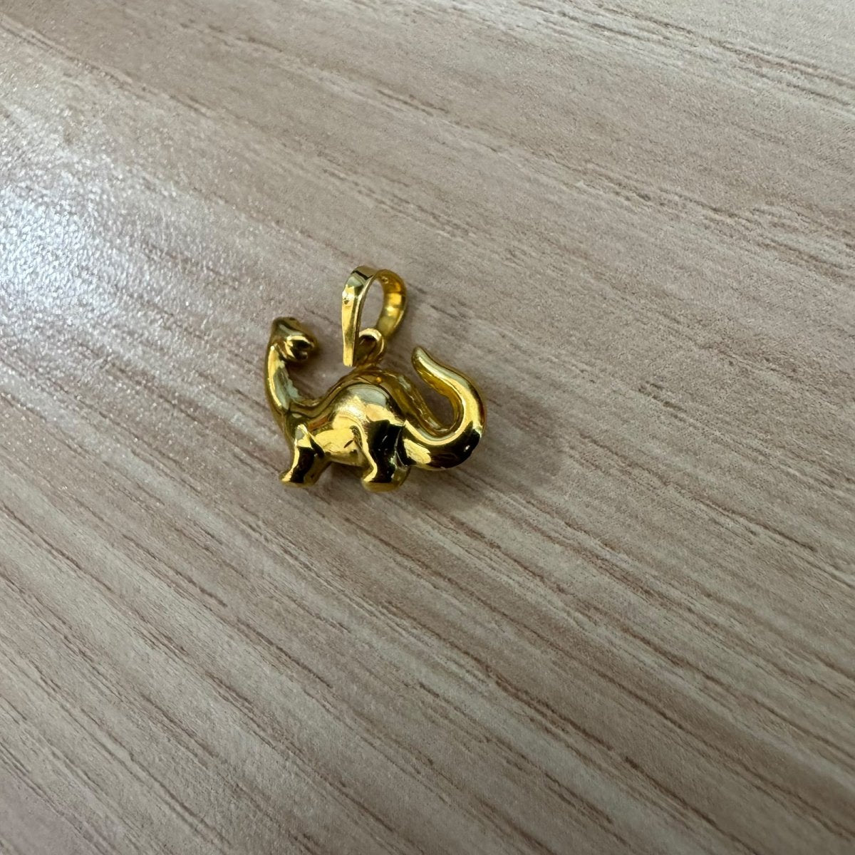 916 Gold Dinosaur Pendant | Fun Adorable Gold CharmCharms & PendantsBest Gold Shop