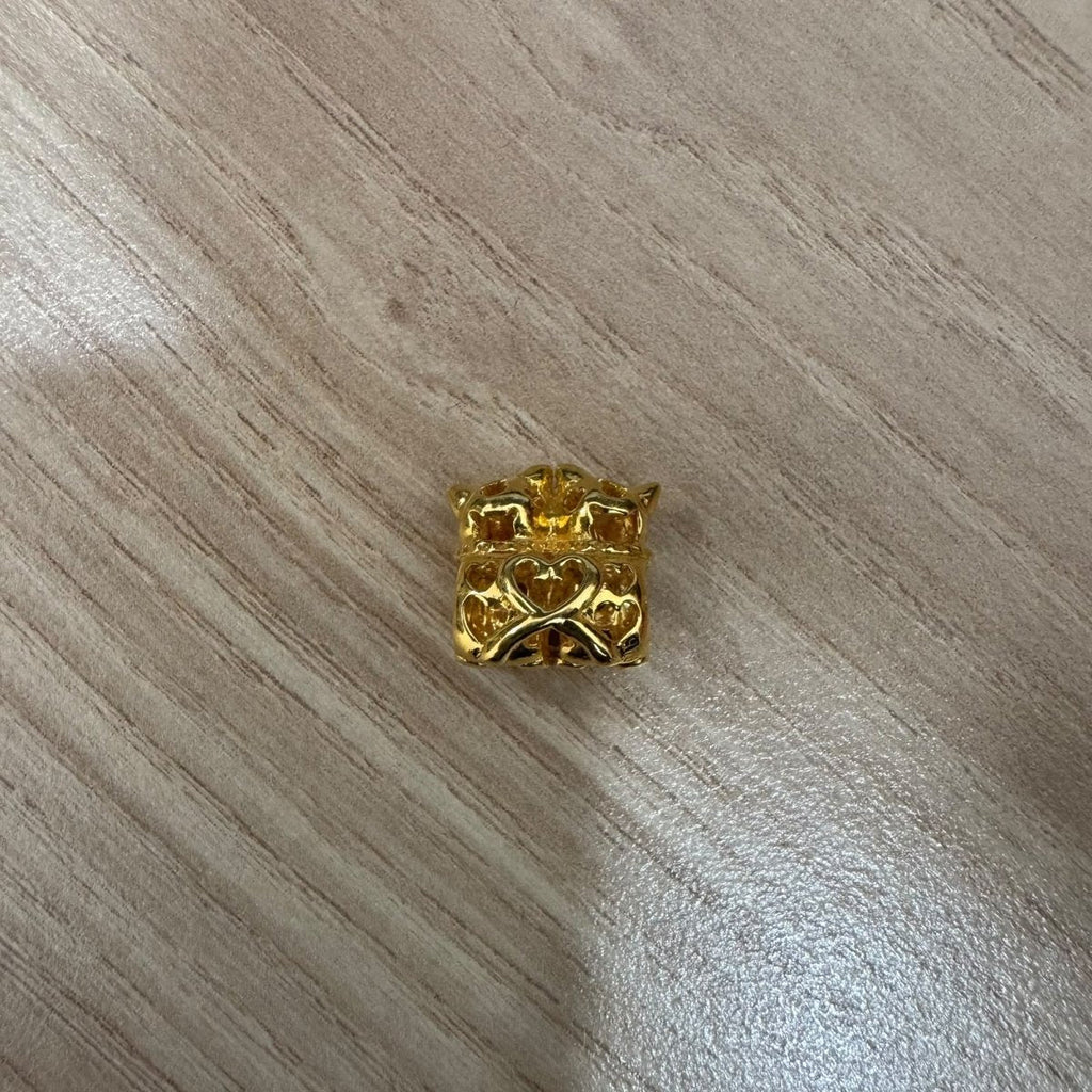916 Gold Double Cat Charm | Symbol of Happiness Good FortuneCharms & PendantsBest Gold Shop