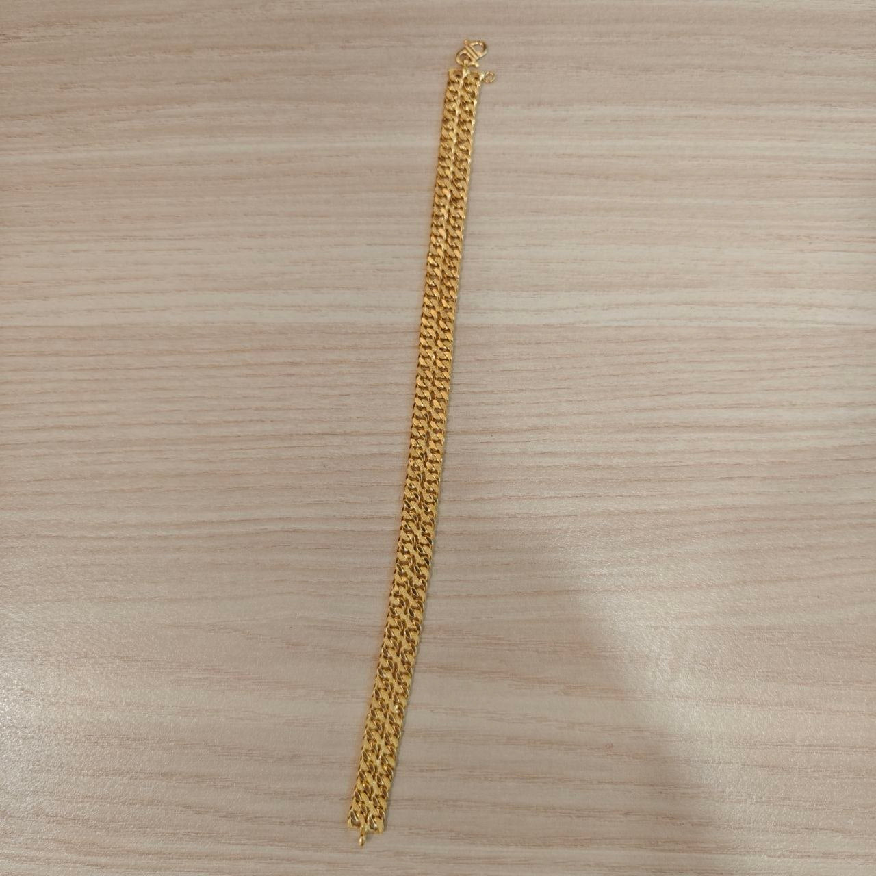 916 Gold Double Cowboy chain bracelet available in Singapore