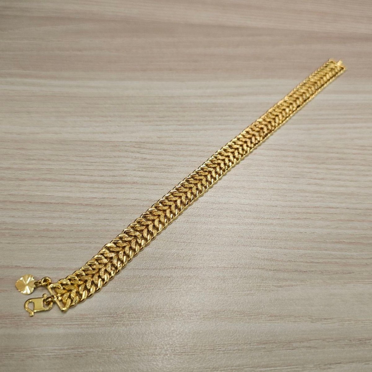 916 Gold Dual Row Milo Bracelet new stock small hole on the braceletBraceletsBest Gold Shop