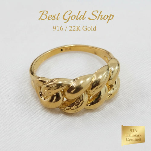 916 Gold Fishbone Ring – Smaller Version | Feather LightRingsBest Gold Shop