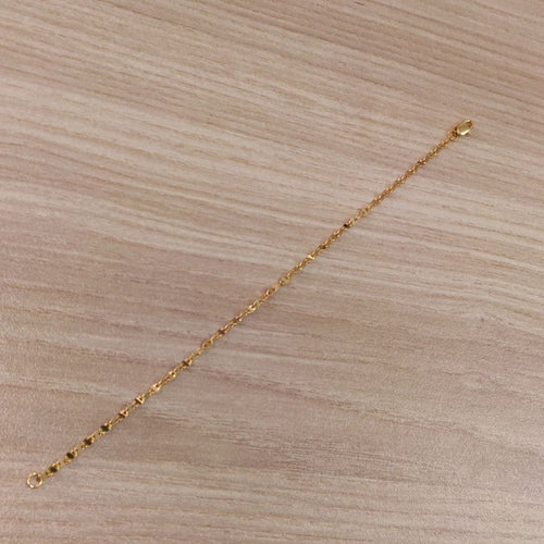 916 Gold Ingot Design Shiny Bracelet Slim and elegantBraceletsBest Gold Shop