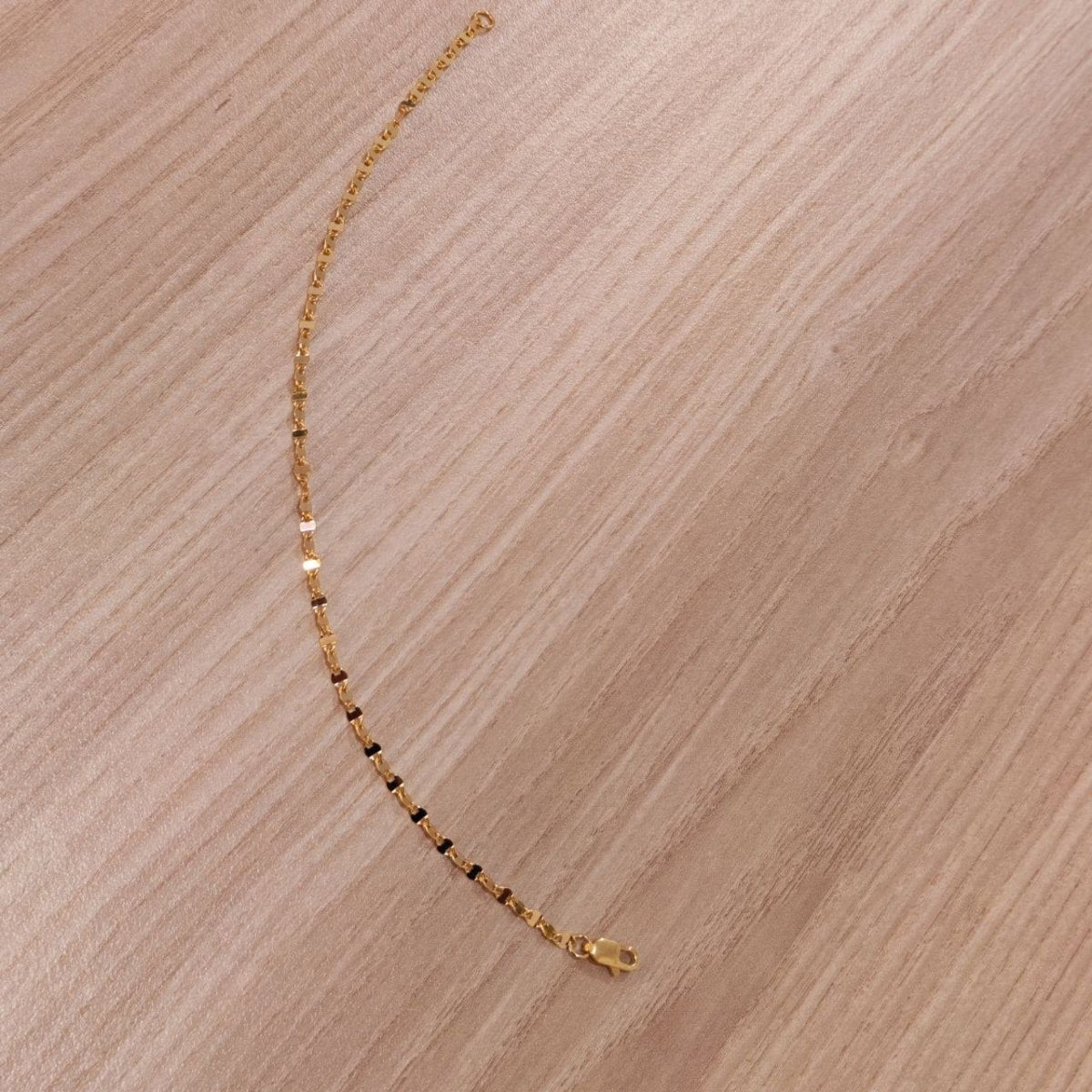 916 Gold Ingot Design Shiny Bracelet Slim and elegantBraceletsBest Gold Shop