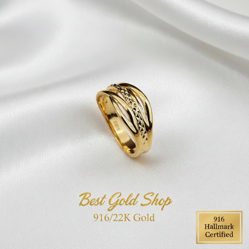 916 Gold Layer V3 Ring New Design ElegantRingsBest Gold Shop