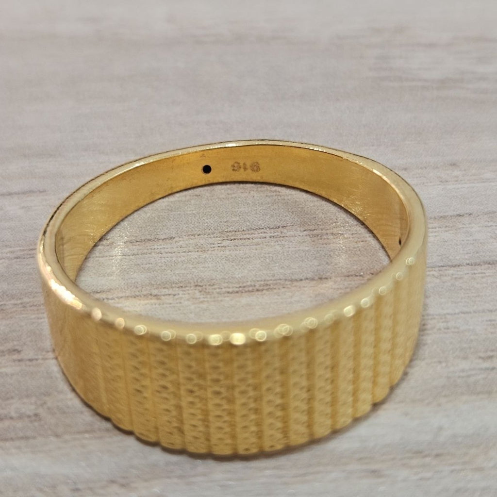916 Gold Mesh Band Ring – Feather LightRingsBest Gold Shop