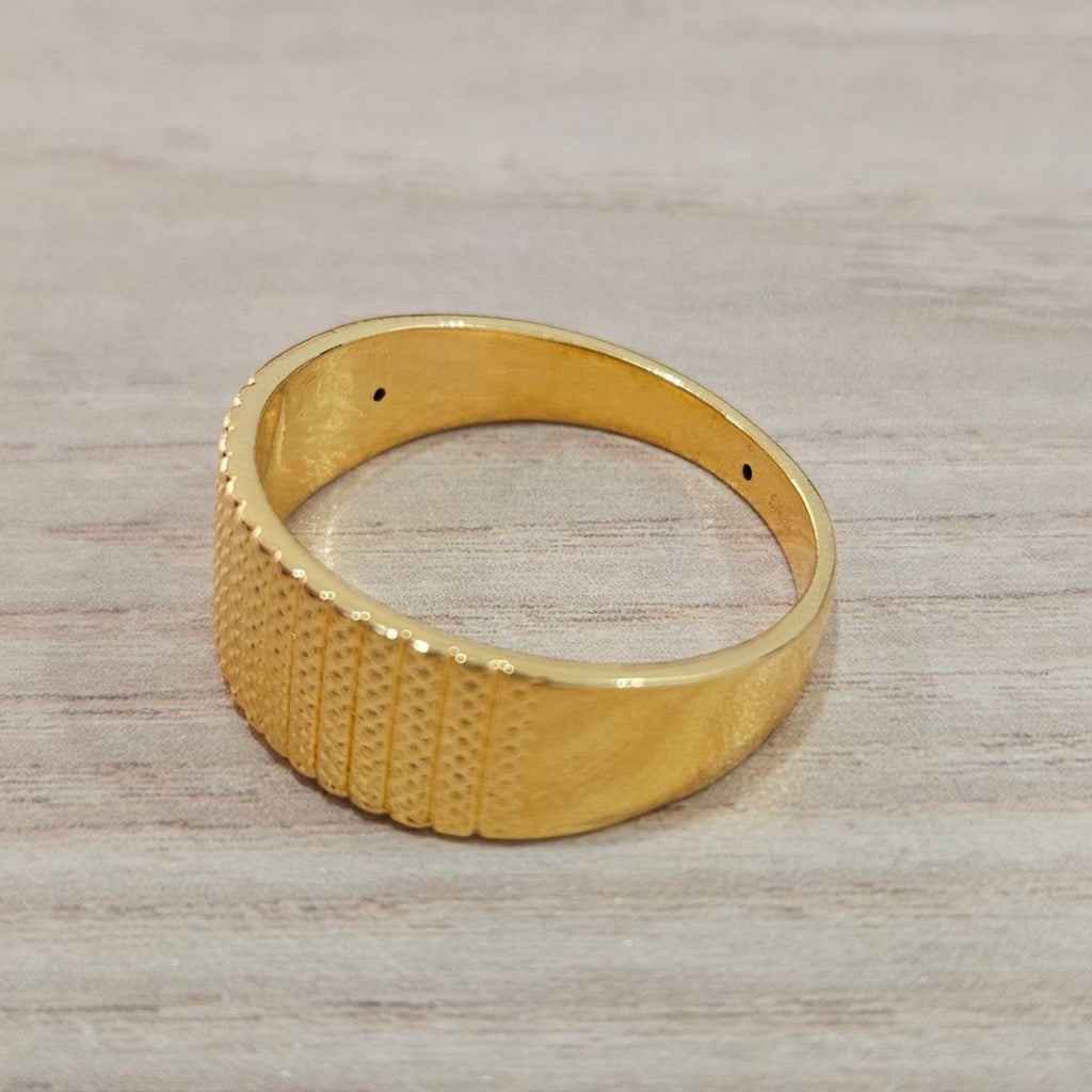 916 Gold Mesh Band Ring – Feather LightRingsBest Gold Shop