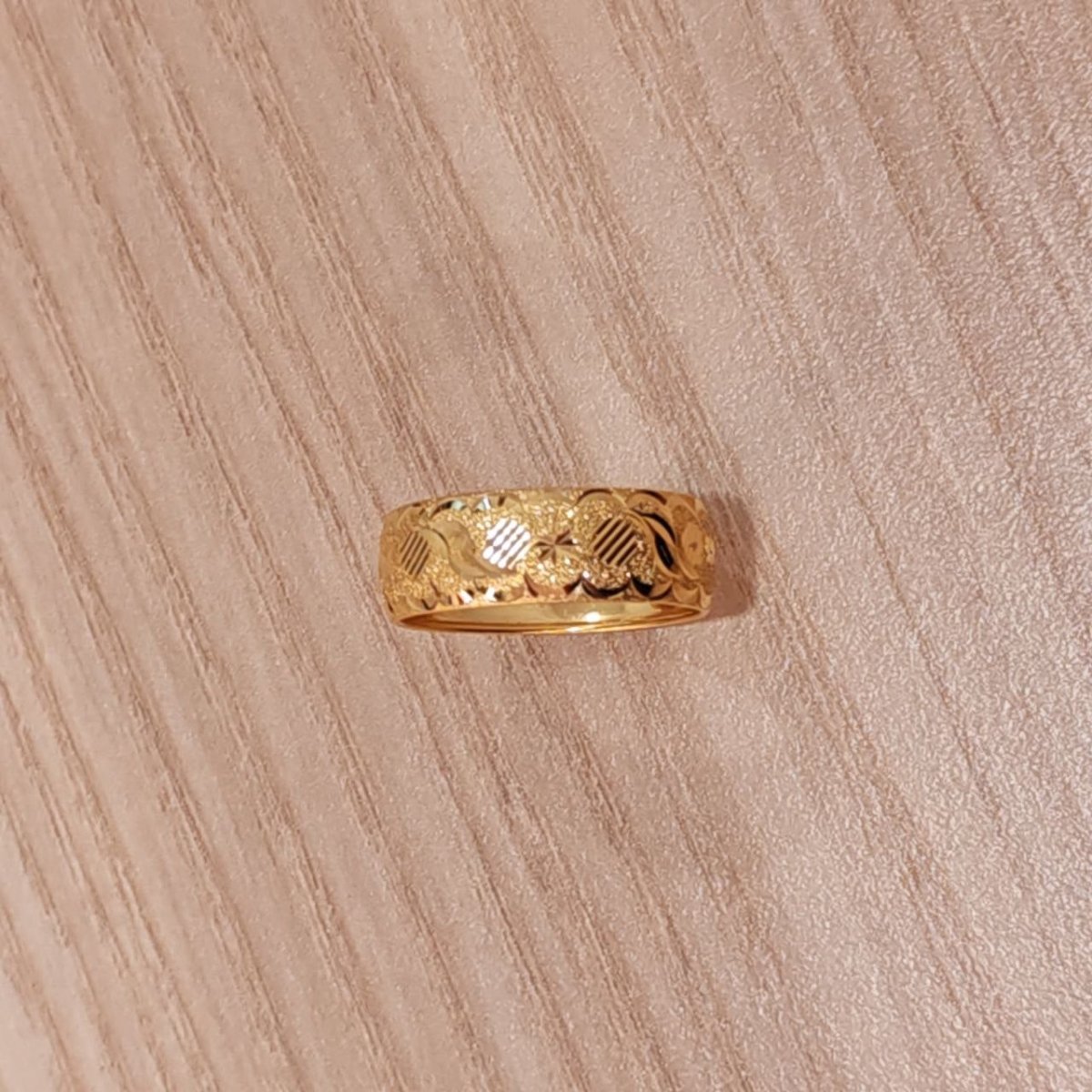 916 Gold Ring Hollow Design V8 New DesginRingsBest Gold Shop