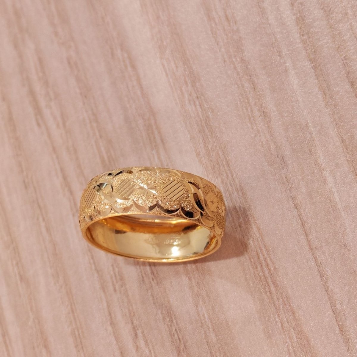 916 Gold Ring Hollow Design V8 New DesginRingsBest Gold Shop