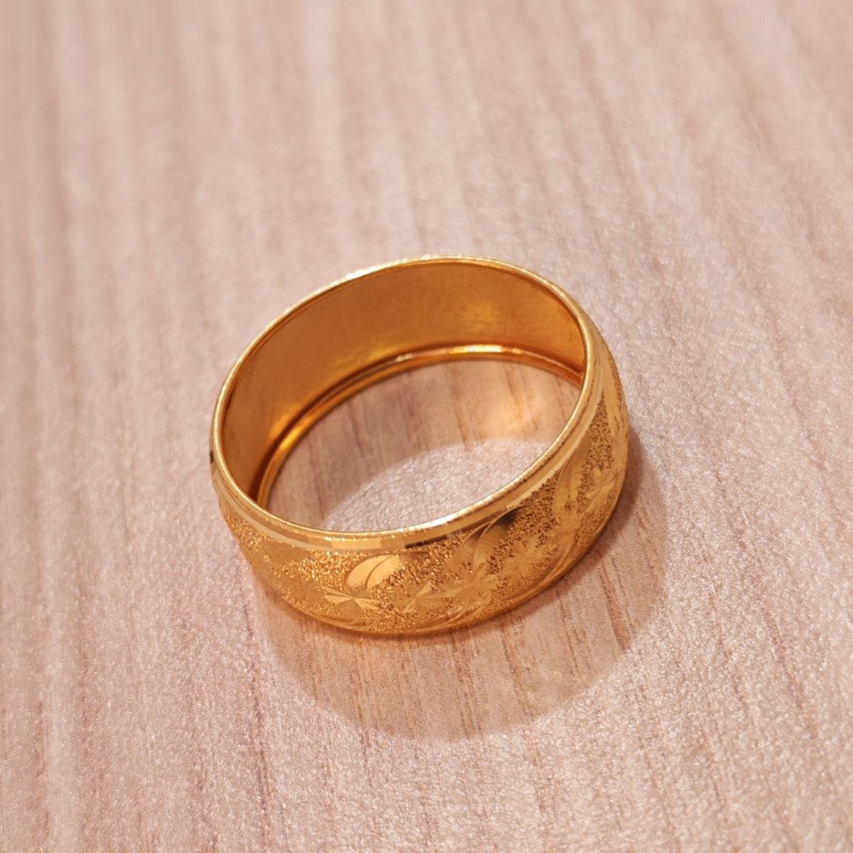 916 Gold Ring Hollow Design V9 New DesginRingsBest Gold Shop