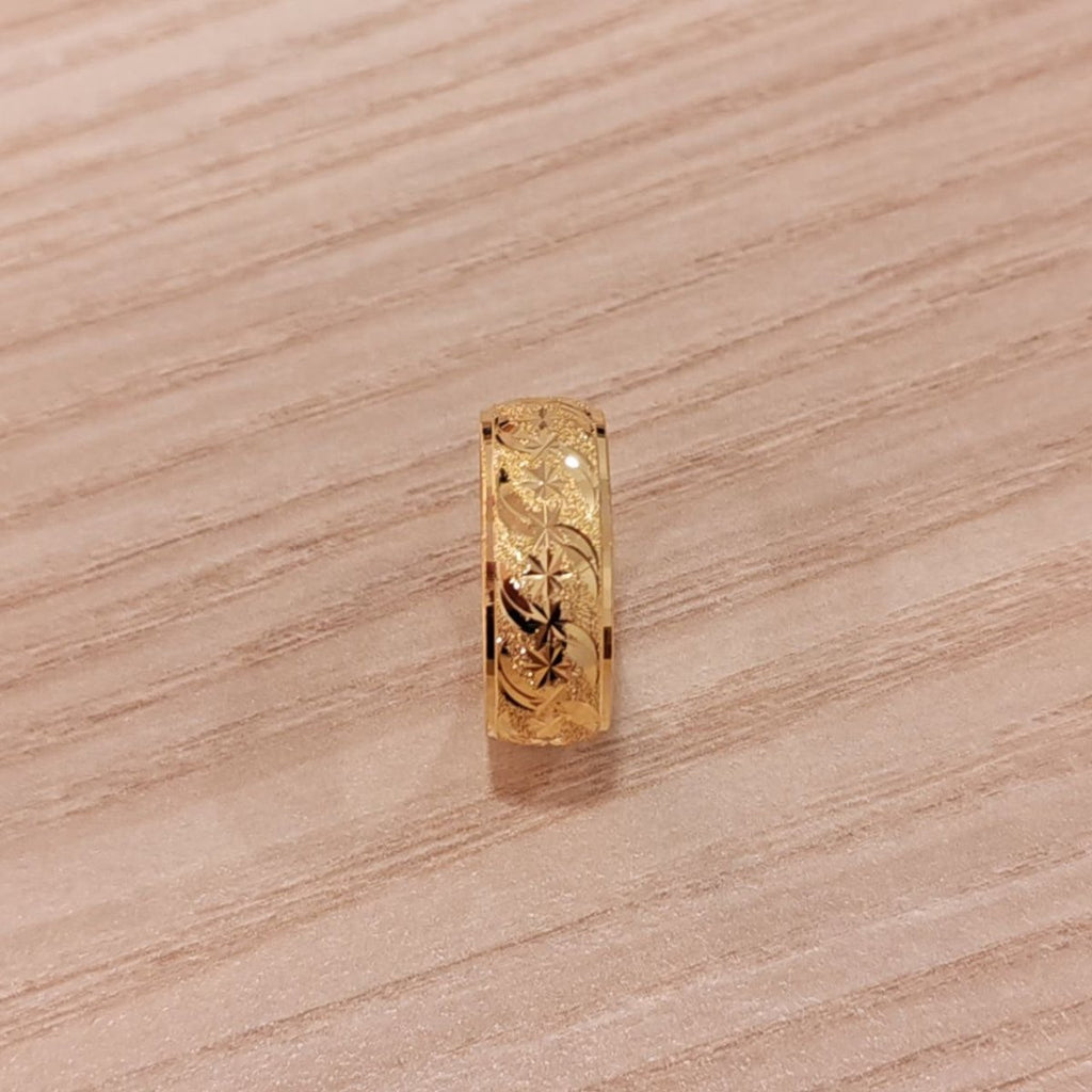 916 Gold Ring Hollow Design V9 New DesginRingsBest Gold Shop