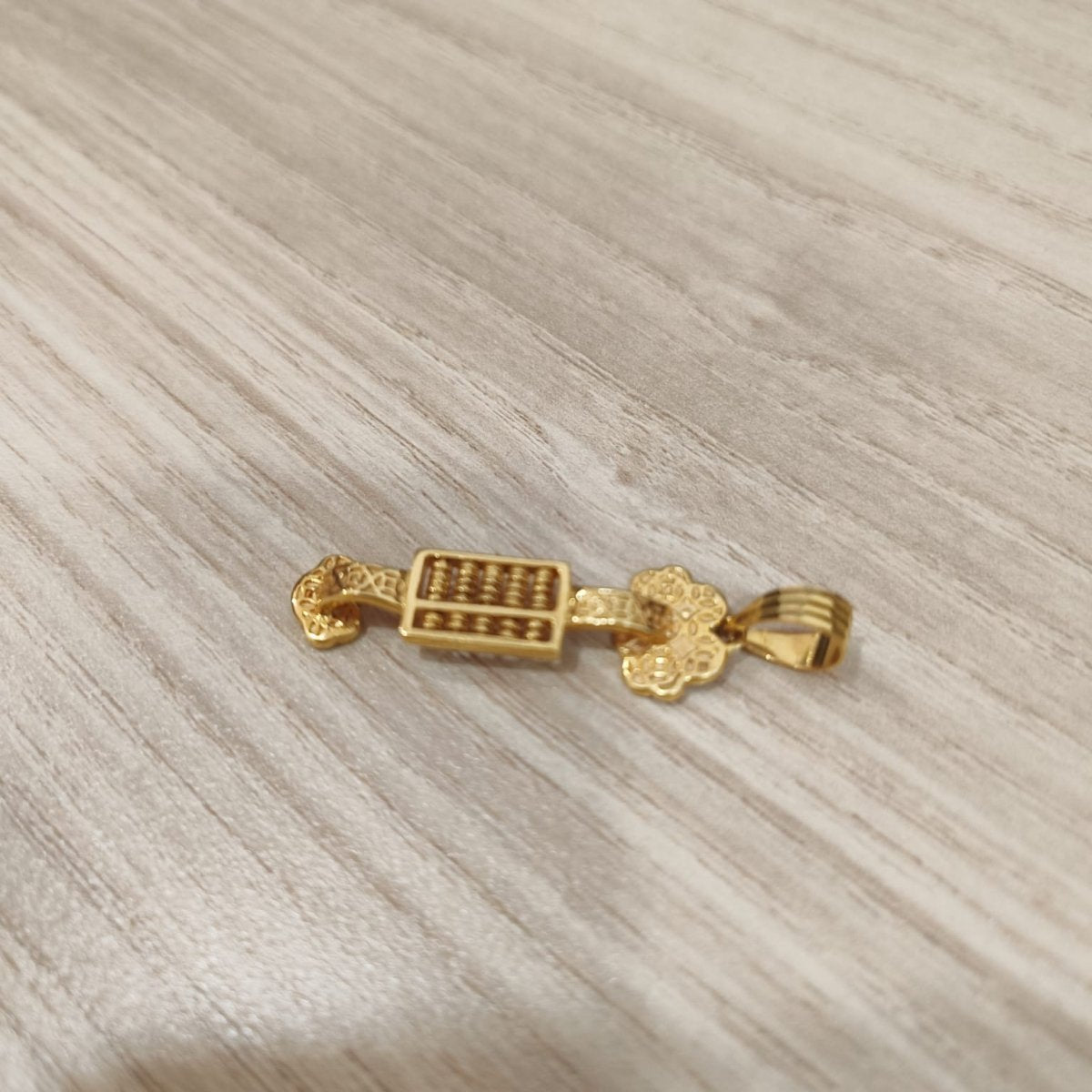 916 Gold Ru Yi Abacus PendantCharms & PendantsBest Gold Shop