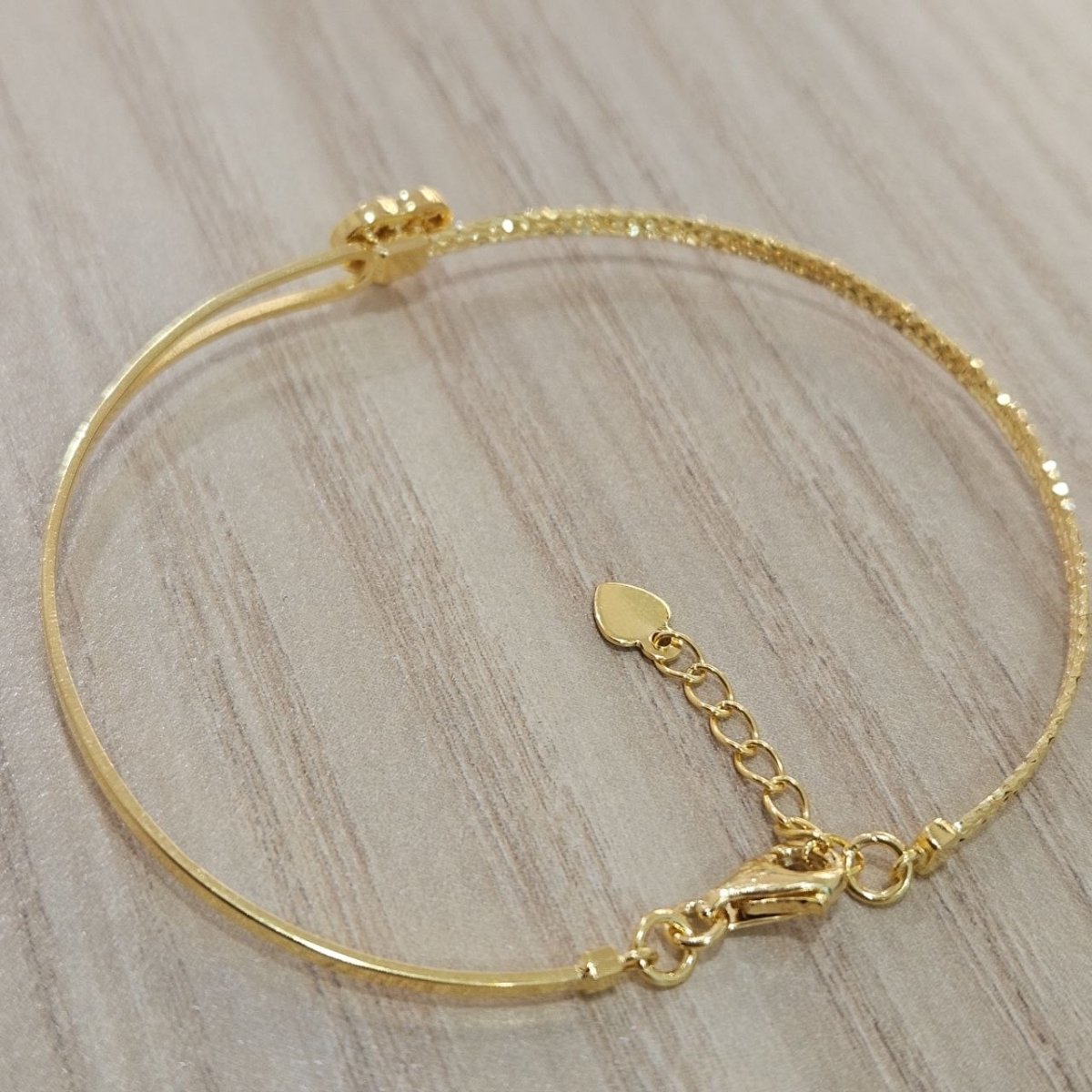916 Gold Slim Bangle Light WeightBraceletsBest Gold Shop