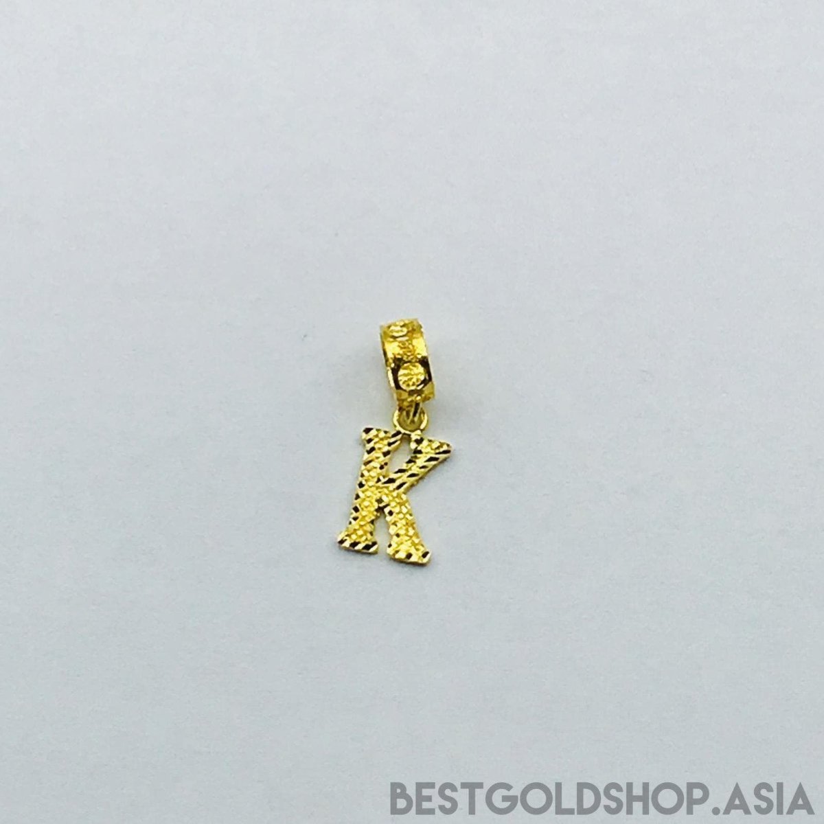 916/22K Gold alphabet K Charm - Best Gold Shop 22k gold 22k Gold Charms 916 gold 916 gold