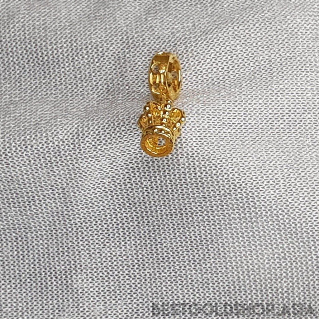 916/22K Gold Crown Charm By Best Gold Shop - Best Gold Shop 22k gold 22k Gold Charms 916 gold 916 gold