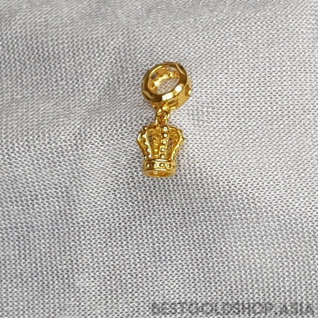 916/22K Gold Crown Charm By Best Gold Shop - Best Gold Shop 22k gold 22k Gold Charms 916 gold 916 gold