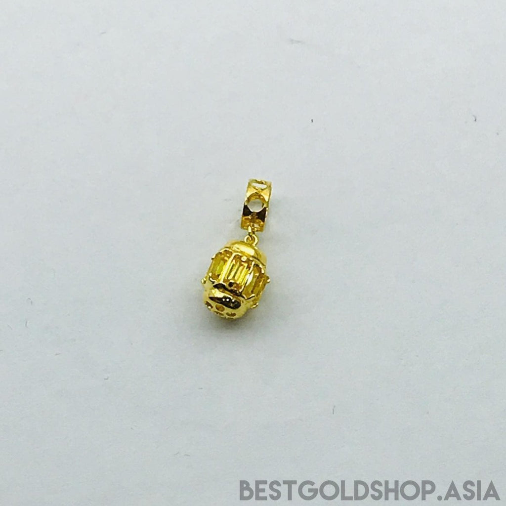 916/22k Gold crystal charm - Best Gold Shop 22k gold 22k Gold Charms 916 gold 916 gold