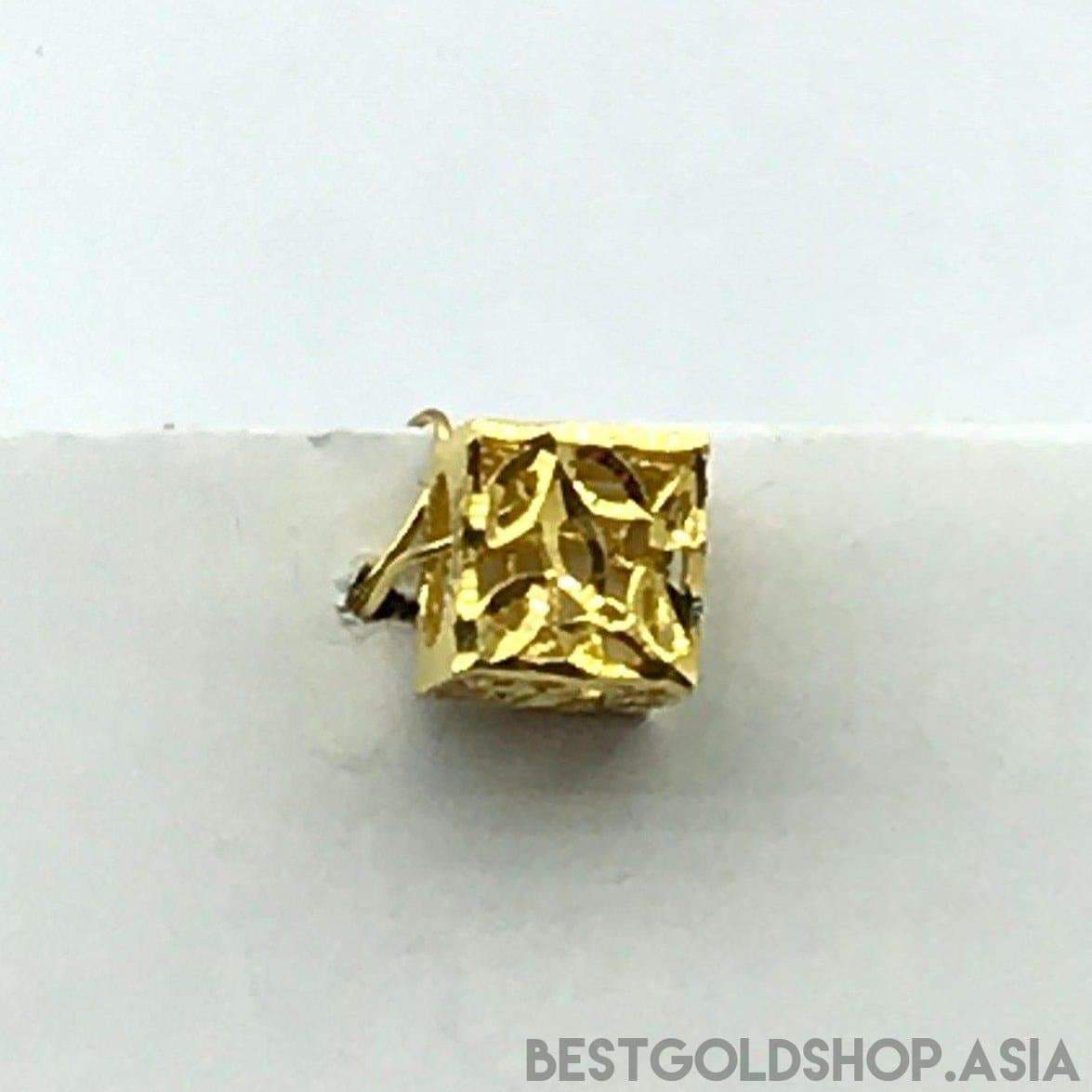 916/22k gold Cube Separator by Best gold Shop - Best Gold Shop 22k gold 22k Gold Charms 916 gold 916 gold