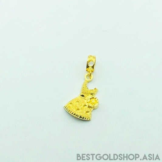 916/22k Gold Dress Charm - Best Gold Shop 22k gold 22k Gold Charms 916 gold 916 gold