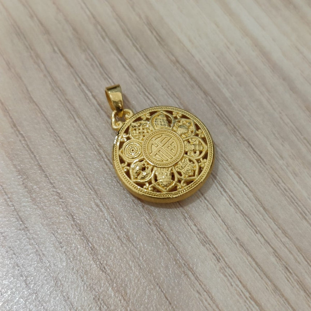 999 Gold Fu Prosperity Pendant | New DesignCharms & PendantsBest Gold Shop